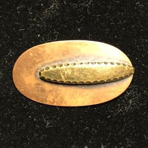 Vintage Copper Brooch